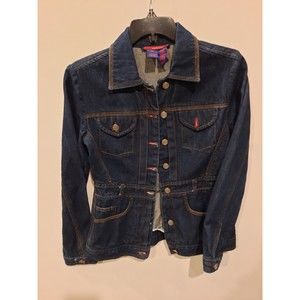 BCBG Maxazria Blue Jean Jacket